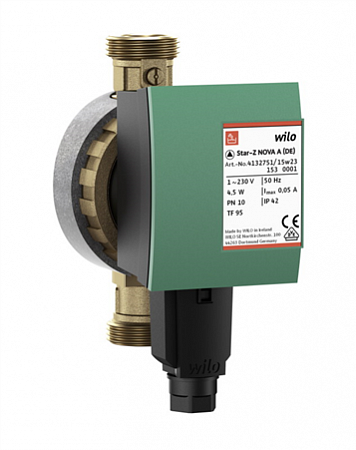 ����� �������������� � ������ ������� ��� ��� STAR-Z NOVA Wilo